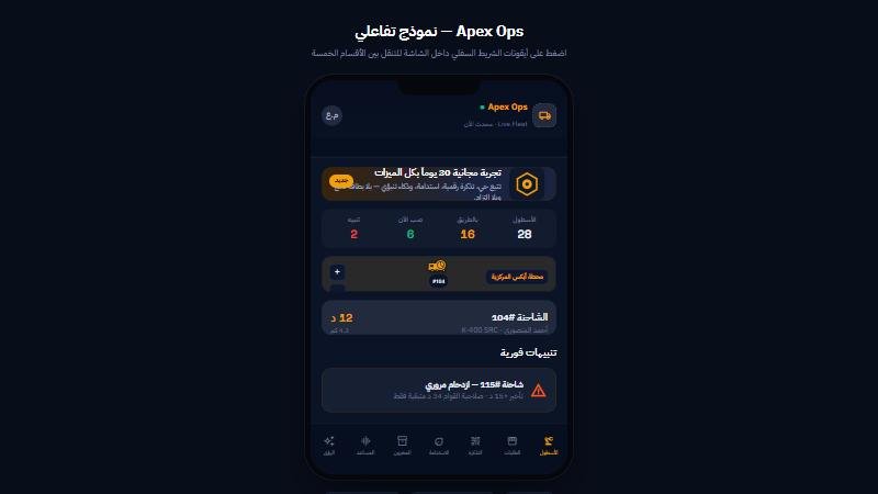 إدارة أسطول شاحنات خرسانة